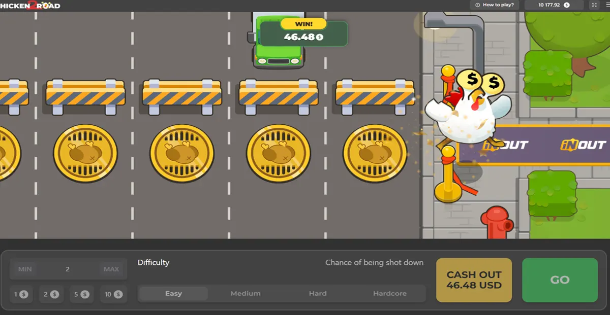 Chicken Road Version 2.0 Gameplay - Scene 2